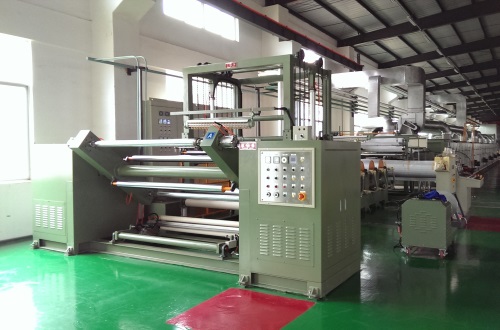 發泡爐至中心捲取機